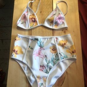 High waisted bikini